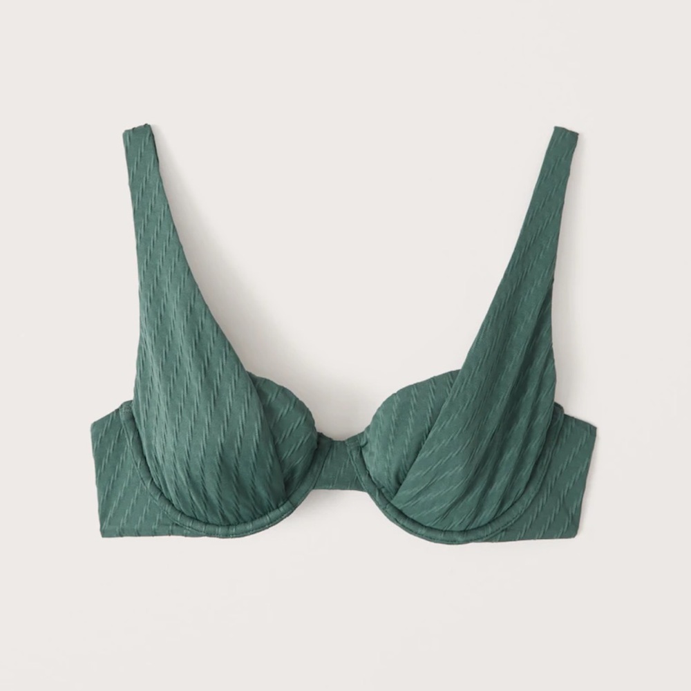 Underwire Squareneck Swim Top